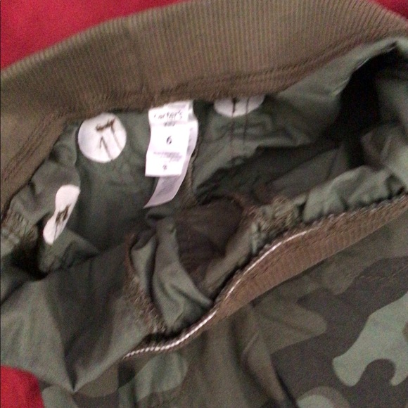 Carters Kids Boys Sz6 Camo Poplin pants/ Sweatshirt..Brought separately. Set$15 - Picture 8 of 11